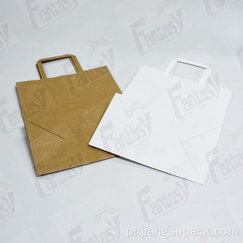 Bolsa bolsa de compras kraft papel embalagem saco